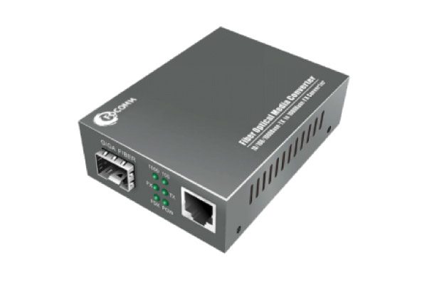 Gigabit-Media-SFP-Converter-10-100-1000-Tx-Fx,-SFP,-SM