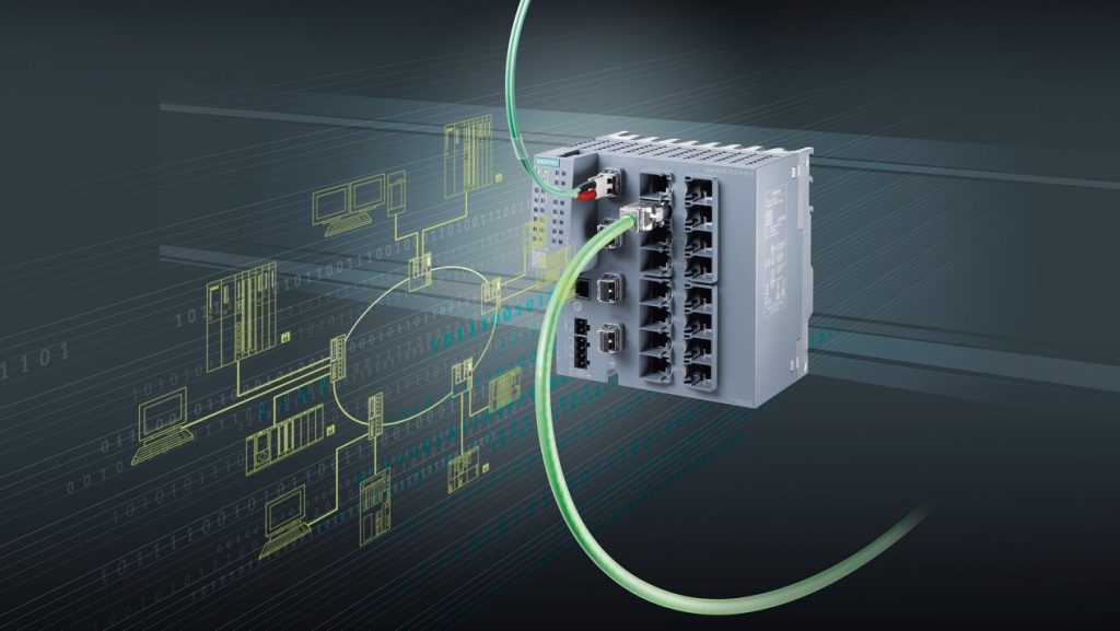 Industrial Ethernet Switch จะทำหน้าที่เชื่อมโยงสัญญาณข้อมูลสื่อผ่านระบบ Ethernet
