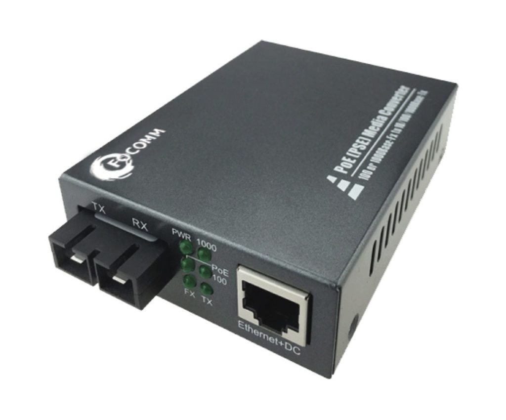 Media Converter แบบแยก 2 พอร์ต