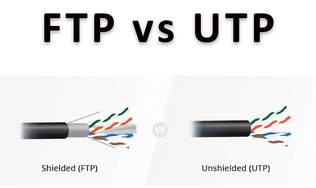 เปรียบเทียบสาย UTP และ FTP