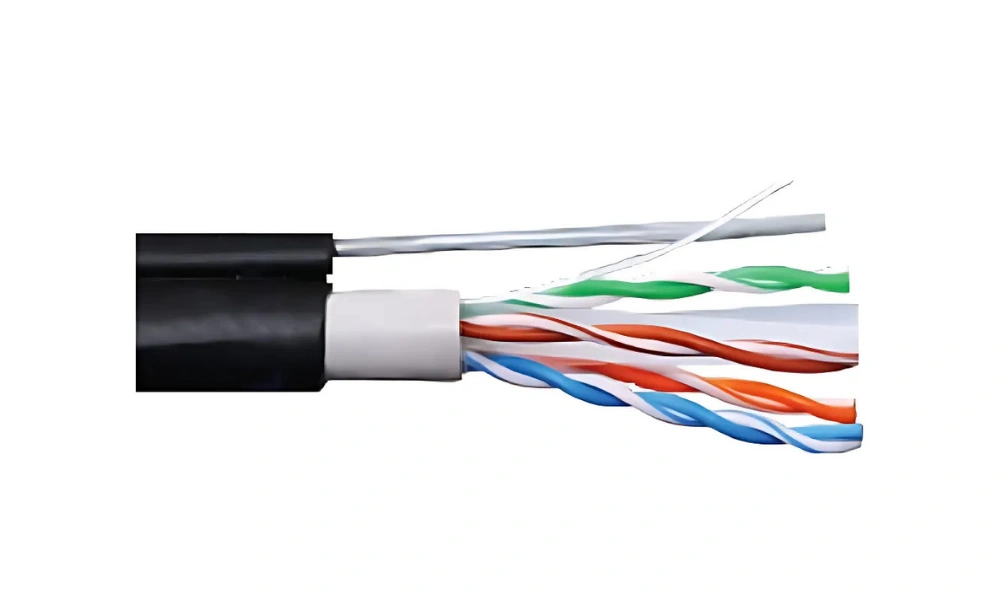 CAT6 UTP Cable Outdoor Drop Wire Double Jacket